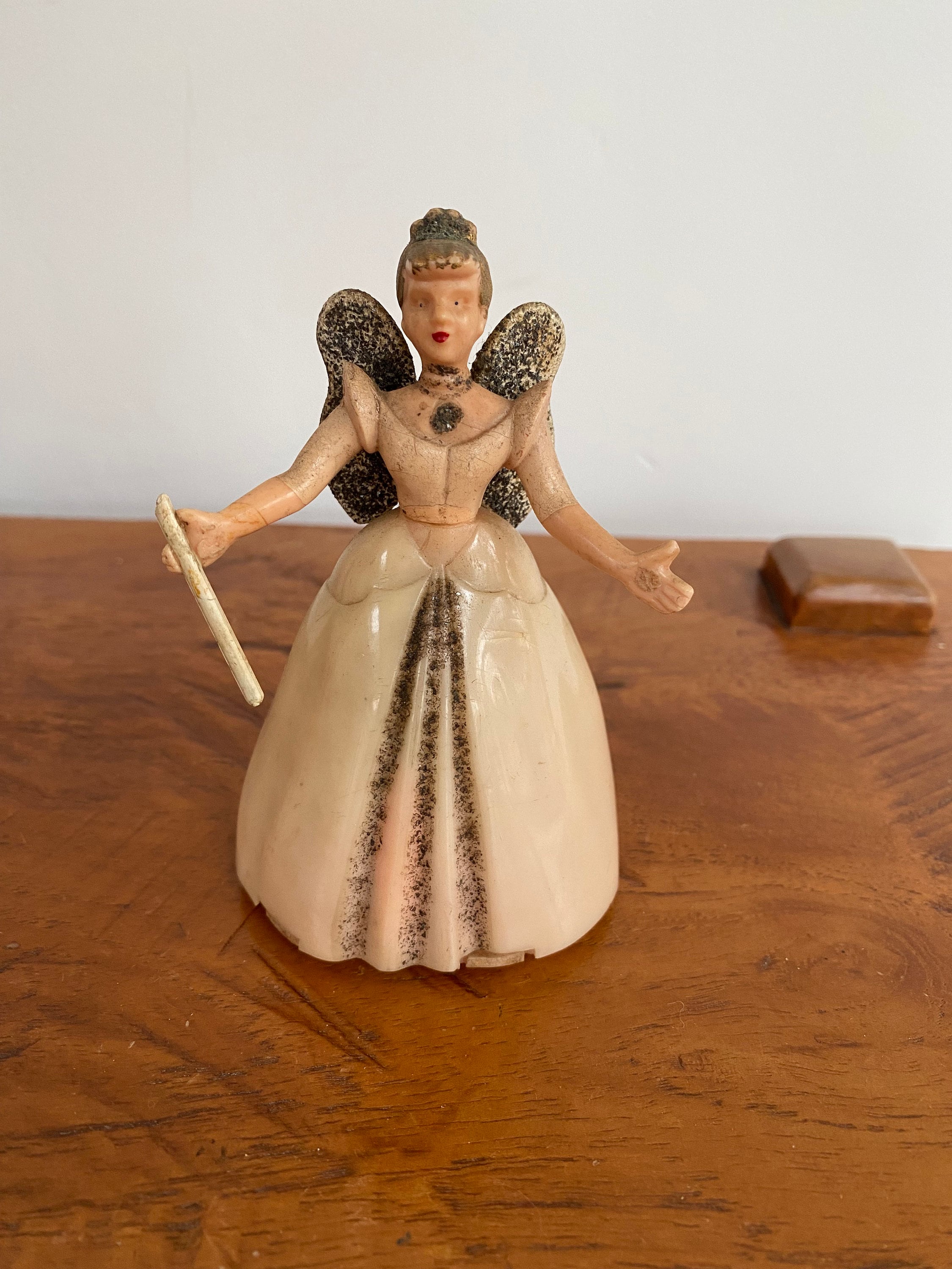 Vintage 1950s Wells Toy Fairy Queen, Mechanical Wind-up (broken