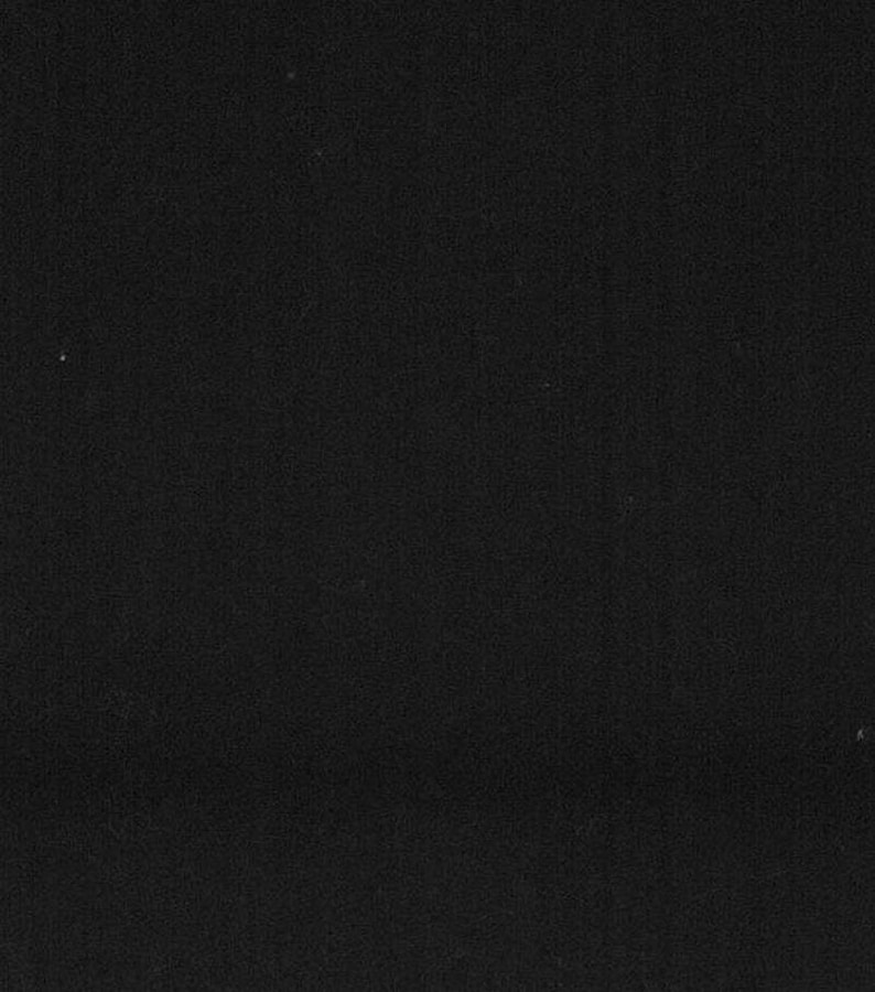 Solid Black Cotton Quilting Fabric Etsy