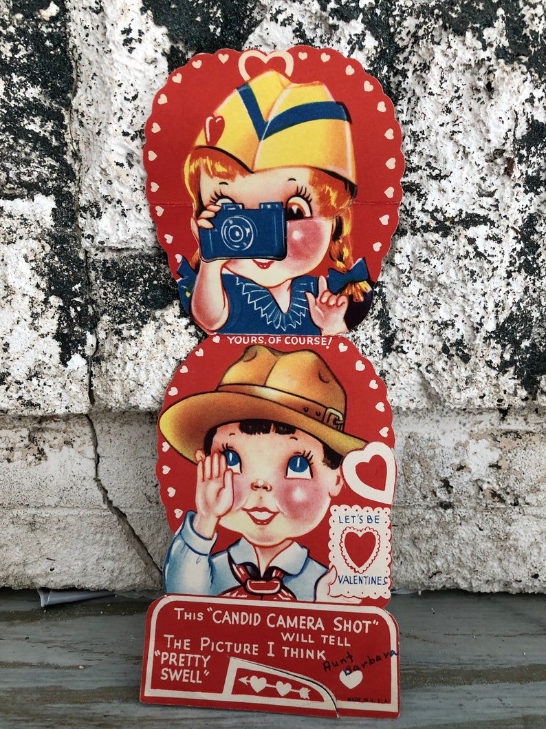 Vintage valentine-paper