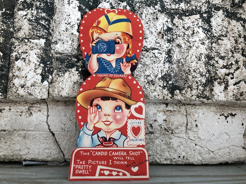 Vintage valentine-paper
