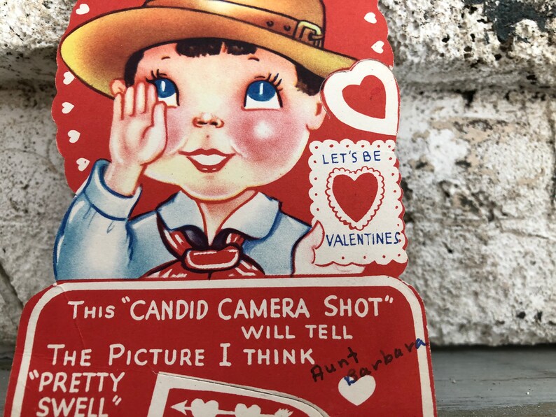Vintage valentine-paper