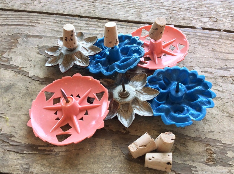 Flower Push Pins Curtain Tiebacks Office Decor Bulletin Etsy