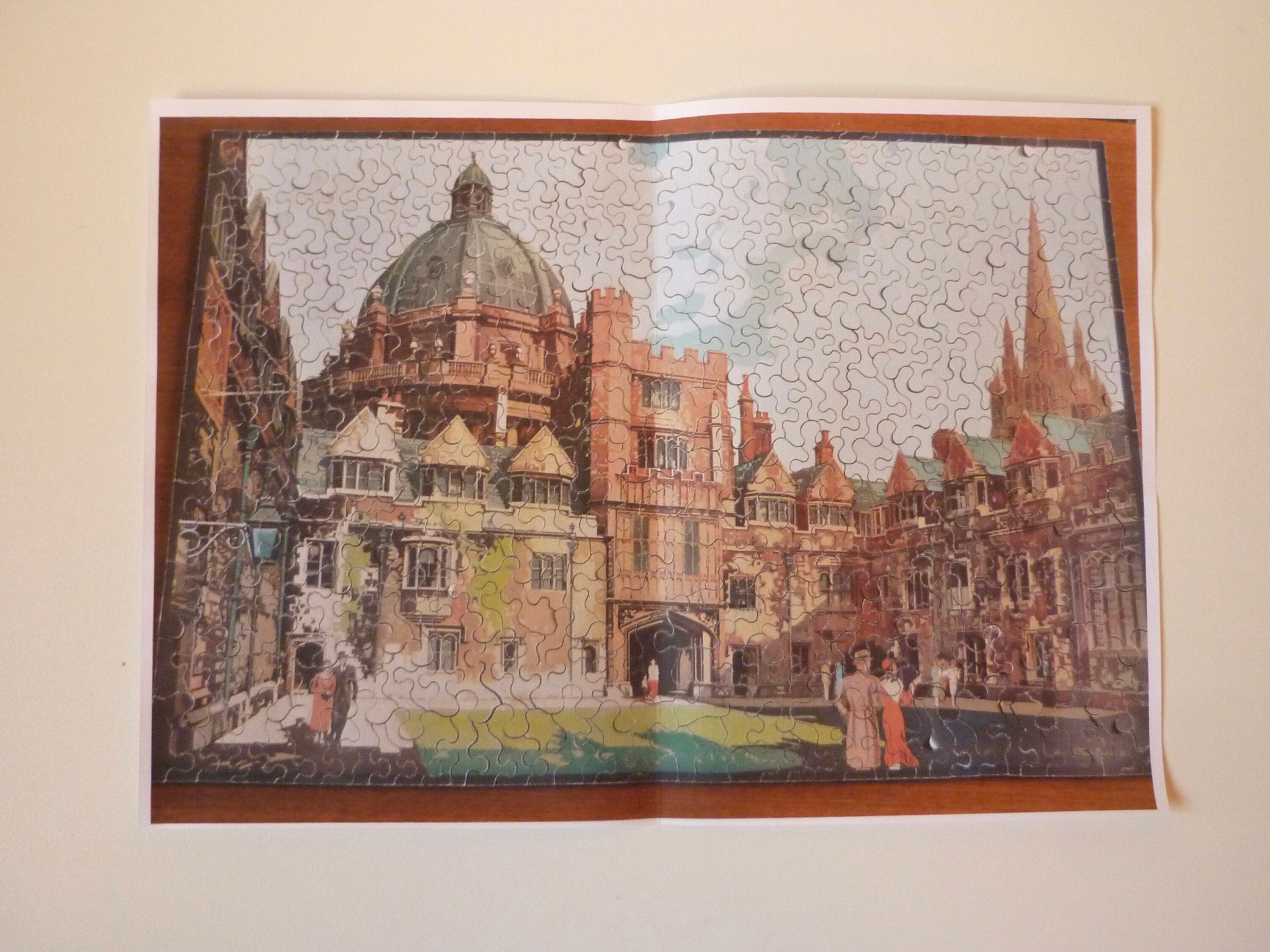 Vintage 1930's GWR Wooden Jigsaw Puzzle Brazenose Etsy