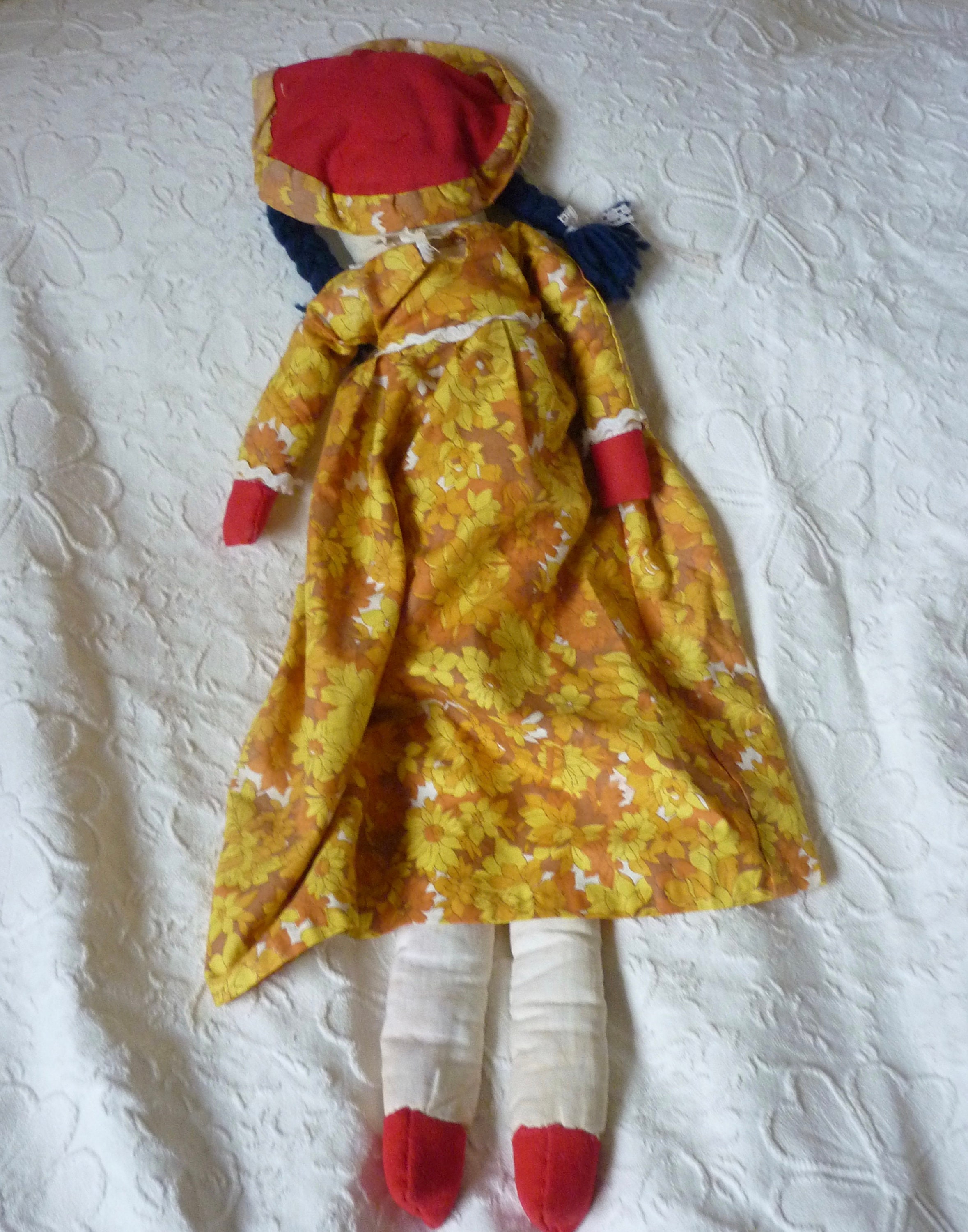 Vintage 1960's/70's Rag Doll Hand Made Vintage Rag Etsy UK