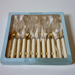 A Boxed Set of Vintage F&W Fish Knives and Forks EPNS Cutlery, Mid Century Set of Boxed Cutlery
