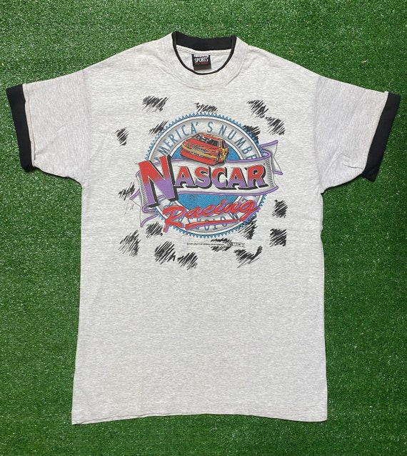 Vintage 1993 NASCAR Racing T-Shirt Stock Car Raci… - image 1