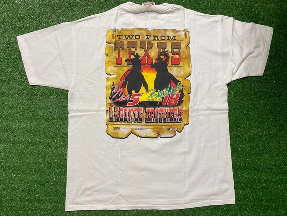 Vintage Nascar T-Shirt, 1999 The Labonte Brothers… - image 3