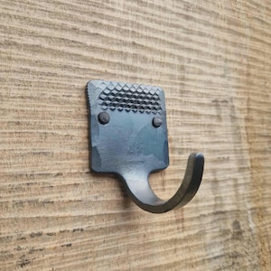 Recycled Farriers Rasp Hook~ Western Rustic Iron Wall Decor~ Upcycled Industrial Hanger~ Hooks~ Kitchen~ Barn Hangers~ Pot Pan