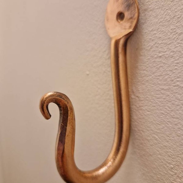 Curtain Tie Back Hooks Hand Etsy