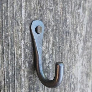 Teardrop Hook~ Blacksmith Made Kitchen Bathroom Hanger~ For the Home~ Small Hook Cups Mugs Towels Key Holder