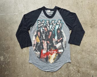 1980's Kiss concert tee