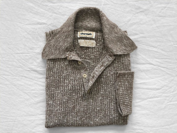 knit polo sweater