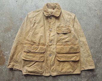 1960's canvas utility hunting jacket