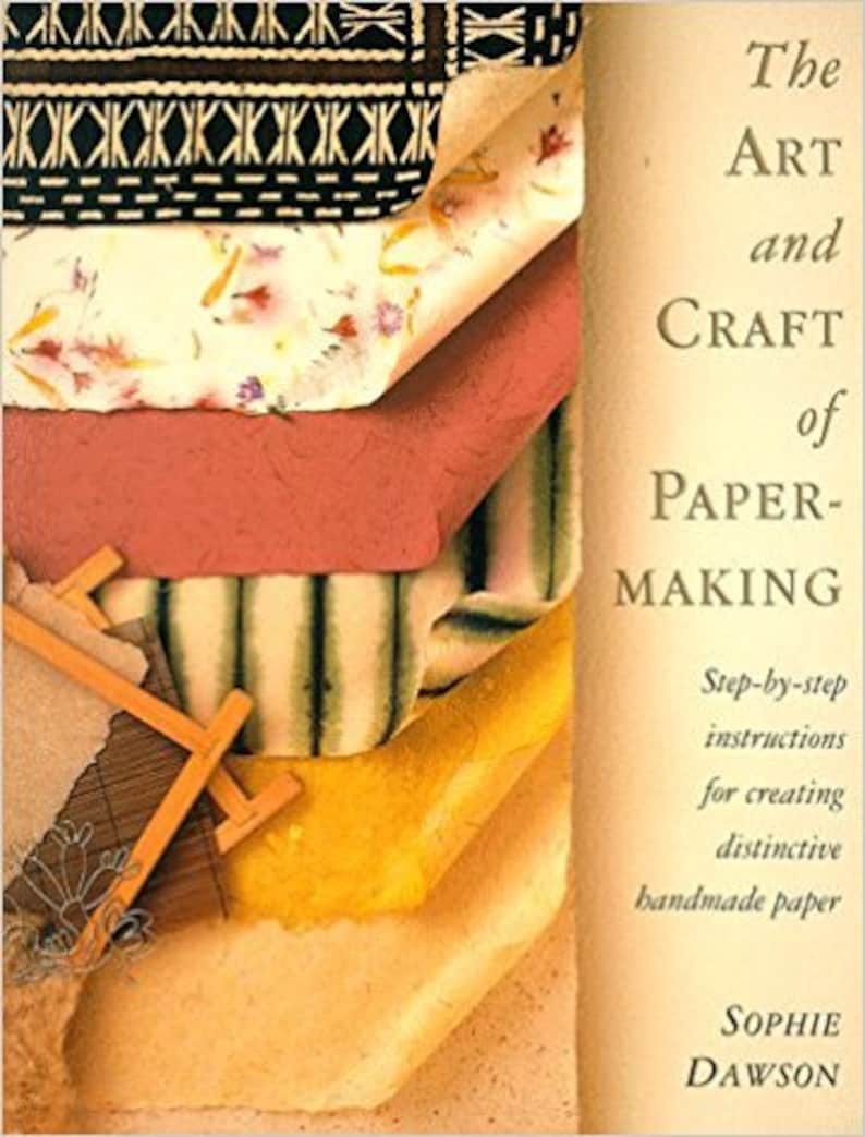 Papermaking Books Etsy