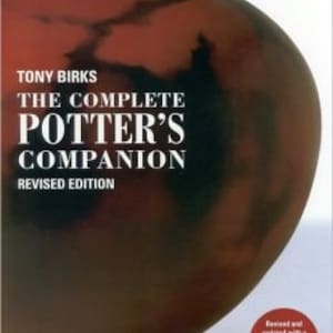 May include: The cover of "The Complete Potter's Companion" by Tony Birks. The book has a reddish-brown abstract design and the title is in large white letters. The revised edition includes new sections on glazing and firing techniques.