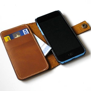 Etui portefeuille iPhone 5c, cas de téléphone iPhone 5c, Etui cuir iphone 5c, étui en cuir iPhone 5c, coque pour iPhone 5c, housse iPhone 5c