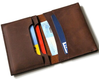 Billetera de cuero personalizada, billetera pequeña, billetera personalizada, billetera minimalista, billetera para hombres, billetera para tarjetas, billetera personalizada, titular de la tarjeta