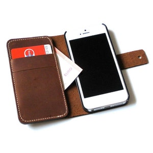 Funda de billetera para iPhone SE 2016, funda para iPhone se 2016, funda para billetera iPhon 5s, funda de cuero para iPhone 5s, funda para billetera para iPhone 5, billetera de cuero para iPhone