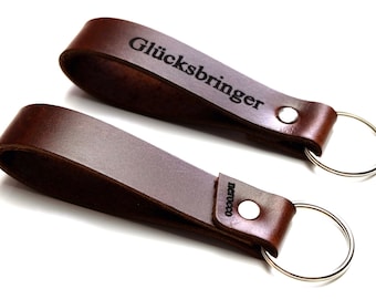 Sleutelhanger Leer Gepersonaliseerd, Sleutelhanger voor Vrouwen, Sleutelhanger voor Mannen, Sleutelhanger voor Vriendje, Lederen Sleutelhanger, Cadeau