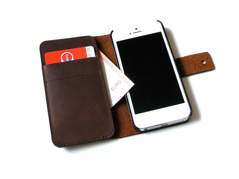 Iphone se case iphone se wallet case case leather wallet Etsy