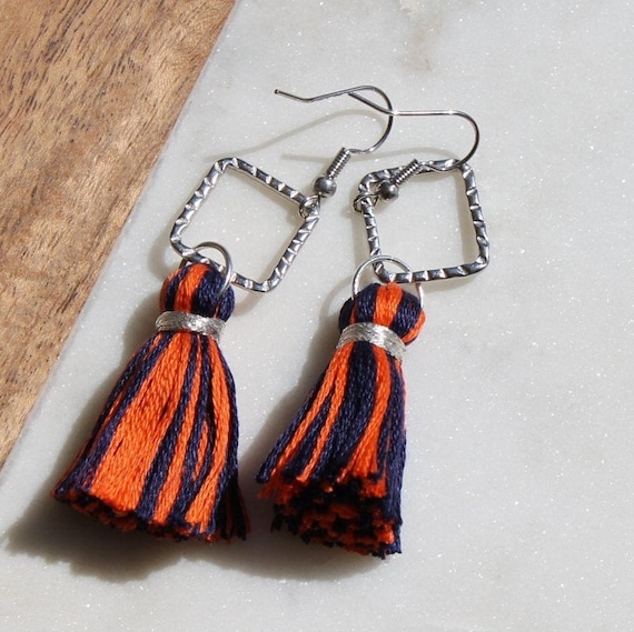 Diy Tassel Thread Tassel Earrings Designs Silk Earring Making