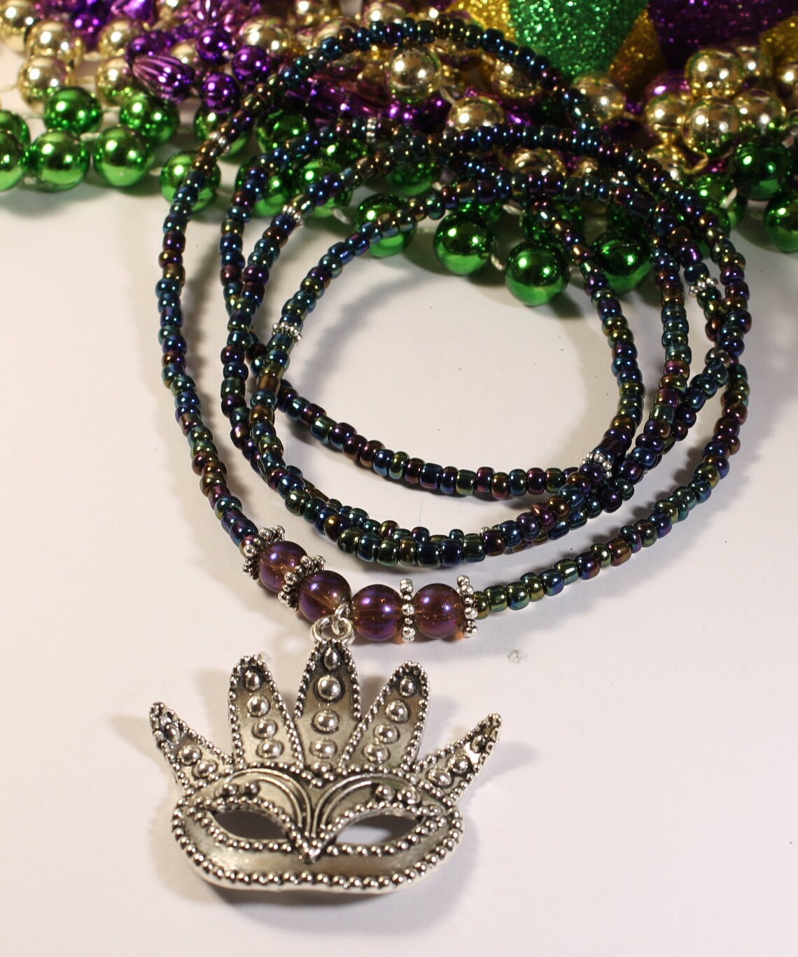 mardi gras necklace amazon