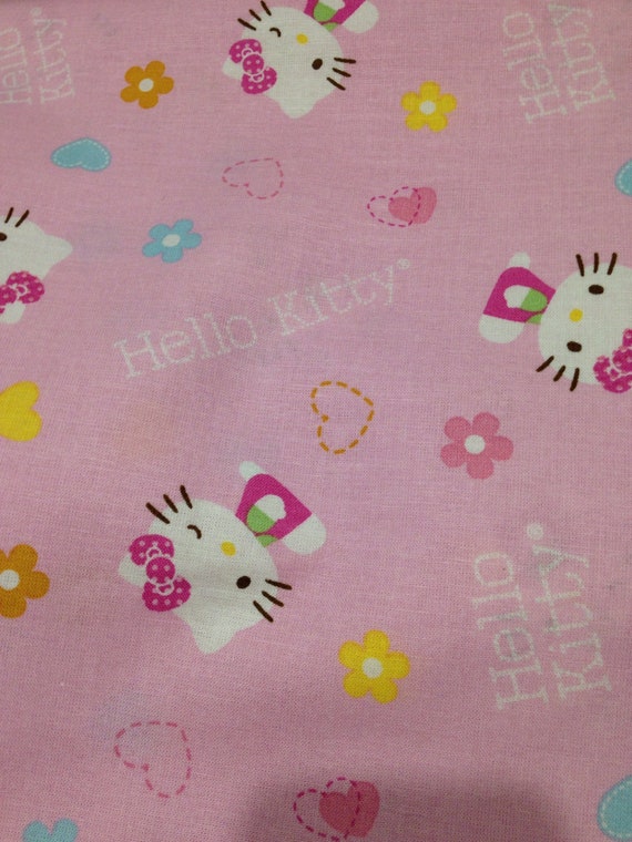 hello kitty crib sheet