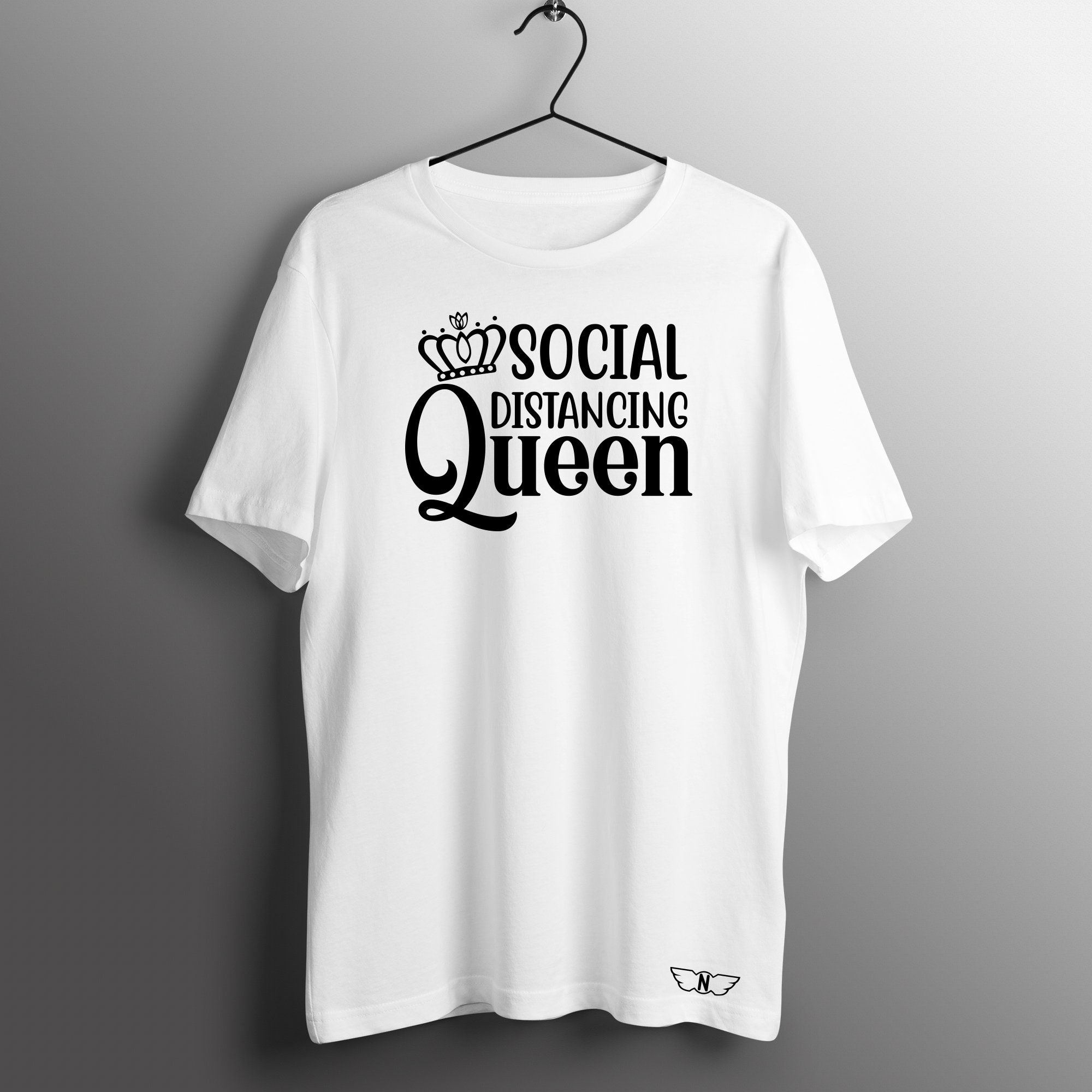 social distancing queen shirt