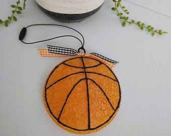 Basketball Freshie: Car Air Freshener