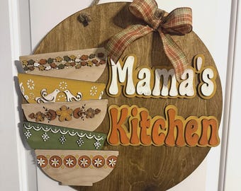 Mama's Kitchen Sign