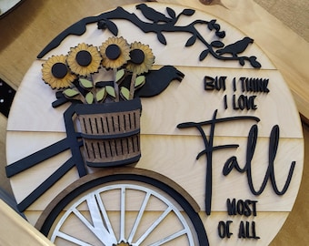 Welcome Fall Door Hanger