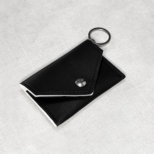 Porte-clés portefeuille ou porte-cartes en cuir