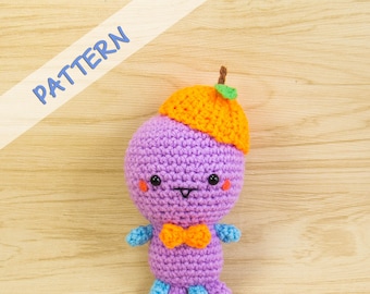 Monster Crochet Pattern - Monster Amigurumi Pattern -  DIY Stuffed Plush Doll Tutorial for Halloween Gift and Decor