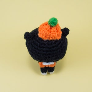 Amigurumi Cat Crochet Kit Stuffed Animal Plush DIY Gift for Halloween and Cat Lover image 7