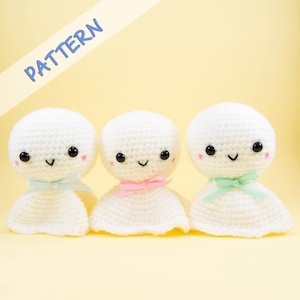 Teru Teru Bozu Crochet Pattern - Weather Doll amigurumi Pattern - Good Weather Plush Tutorial