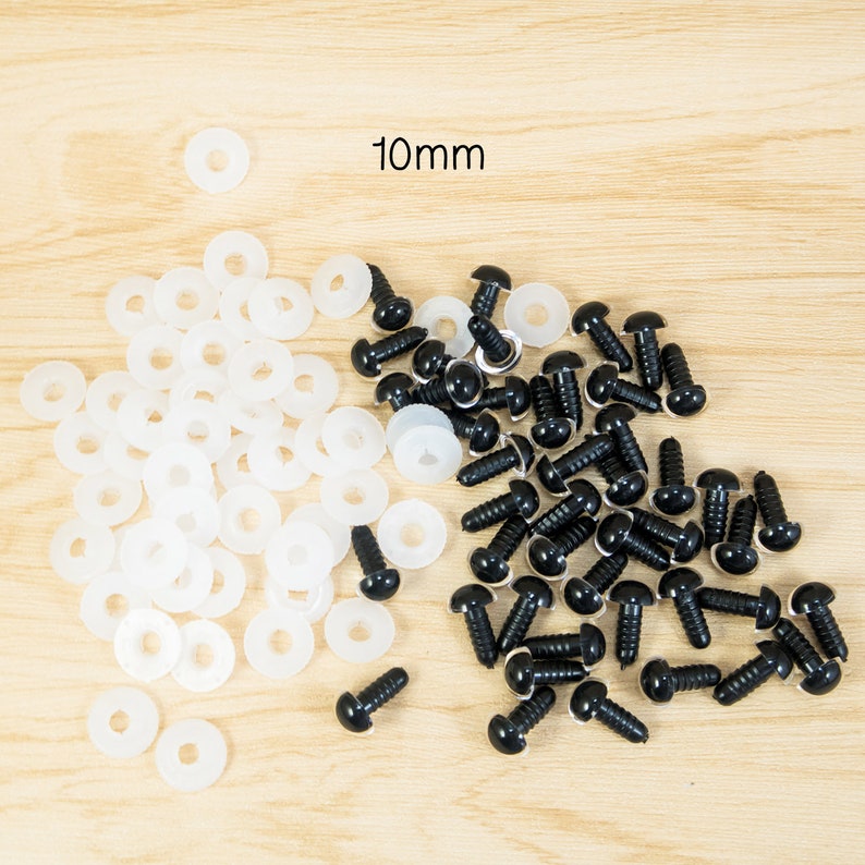 Clear Safety Eyes 6mm 8mm 10mm 12mm 5 10 25 or 50 Etsy Australia