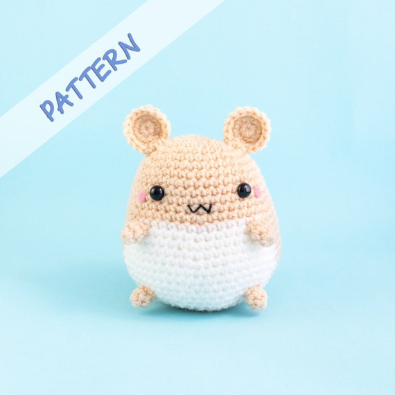 hamster plush pattern