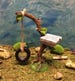 Miniature Tire Swing With Tree Stand - Fairy Garden - Miniature Trees - Terrarium -Miniature Garden -Miniature Swing -Outdoor Miniatures 