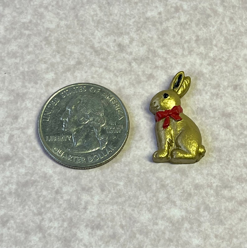 Miniature Chocolate Bunny -miniature Bunny-easter Candy -miniature ...