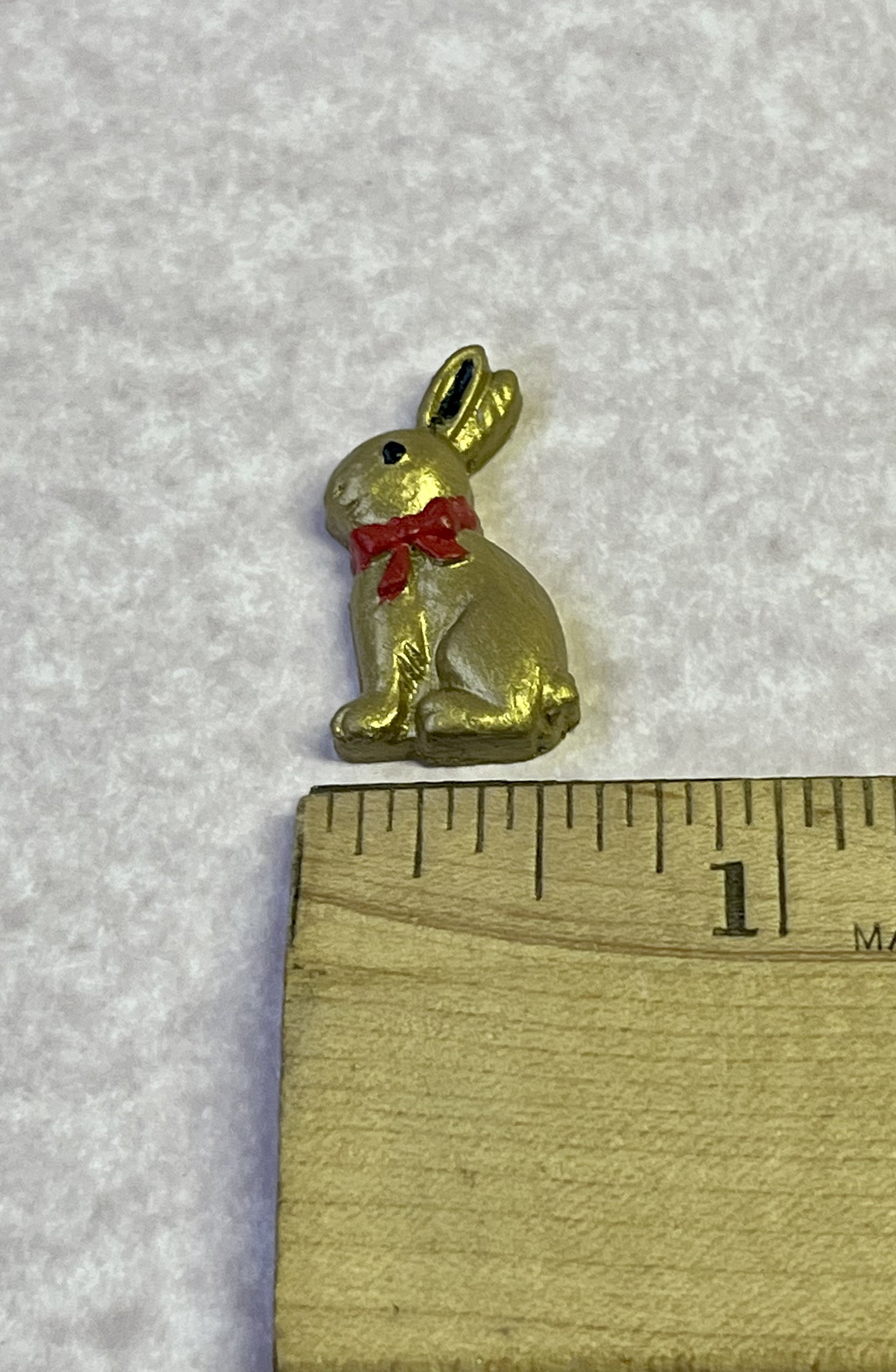 Miniature Chocolate Bunny -miniature Bunny-easter Candy -miniature ...