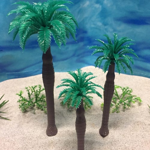 Miniature Palm Trees You Choose Size Miniature Beach - Etsy