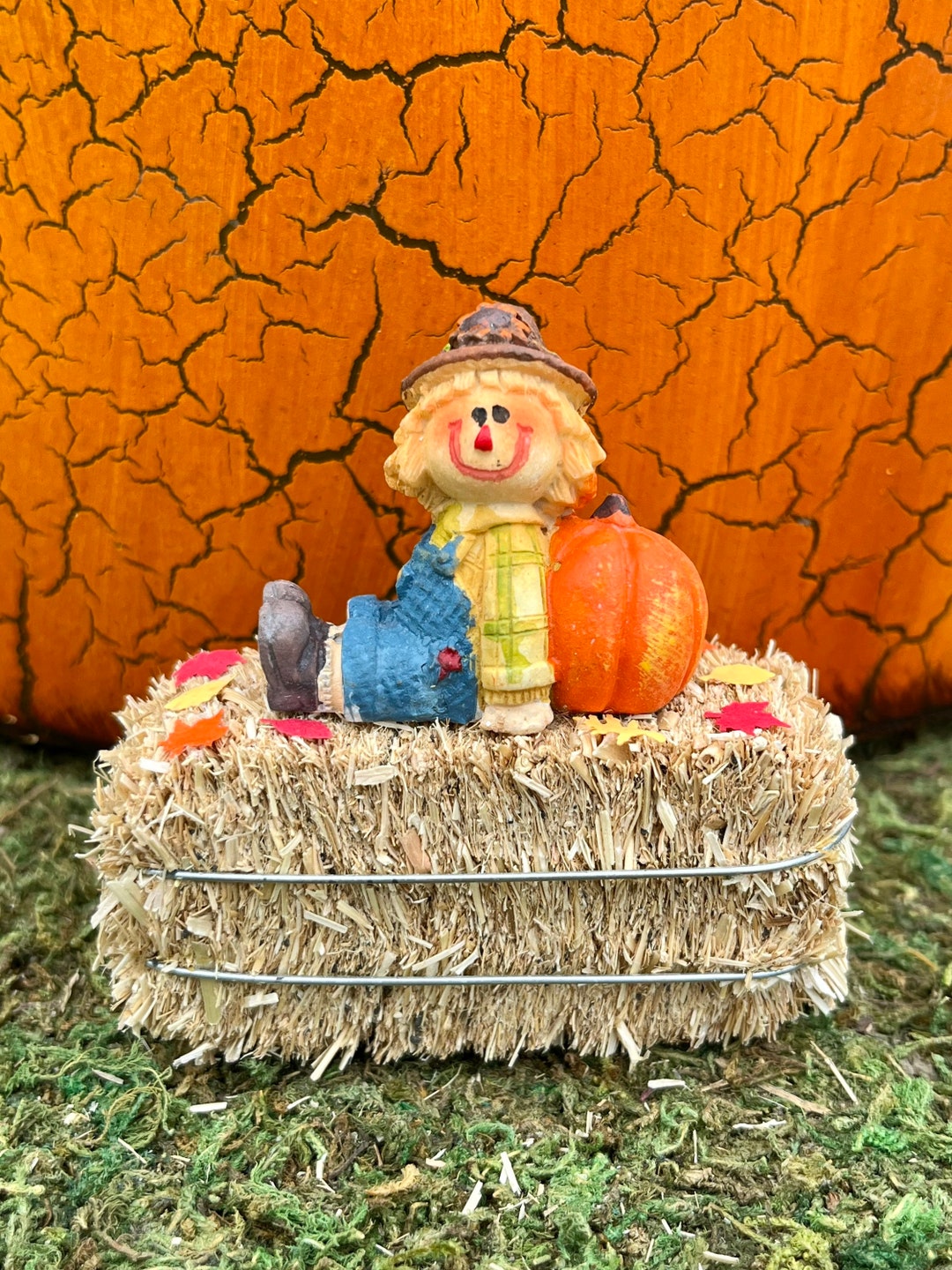 Buy 8 Mini Hay Bales Autumn Craft Crafting Supplies Online in India 