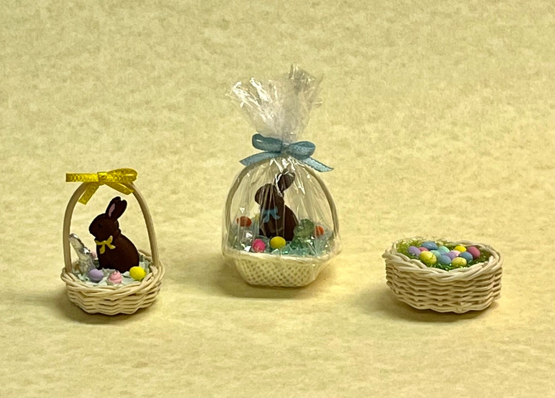 Miniature Easter Basket Your Choice miniature Chocolate Etsy
