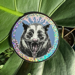 Feral Opossum Sticker