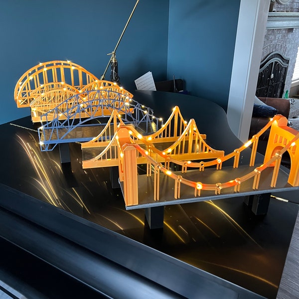 Set of 3 Pittsburgh Bridges