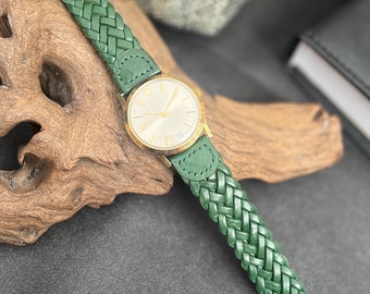 Relógio retrô masculino Timex dos anos 80, mostrador prateado com janela de data e movimento de quartzo