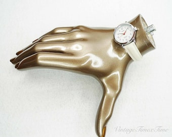 Timex 1990's Indiglo Ladies White Dial Quartz Watch