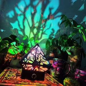 Haunted Forest Mood Light: A Table Lamp for Decorating your Living Room