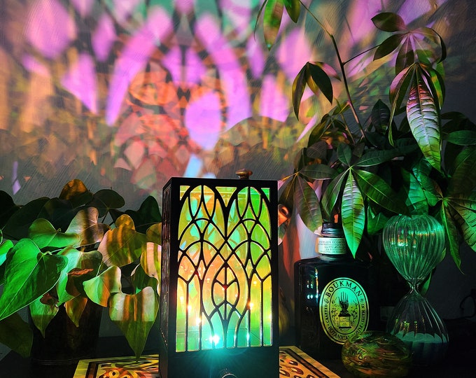 Nouveau Desk Lamp: An LED Mood Light for Wall Decor and Casting Shadows