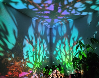 Haunted Forest Mood Light: Eine Tischlampe zur Dekoration Ihres Wohnzimmers